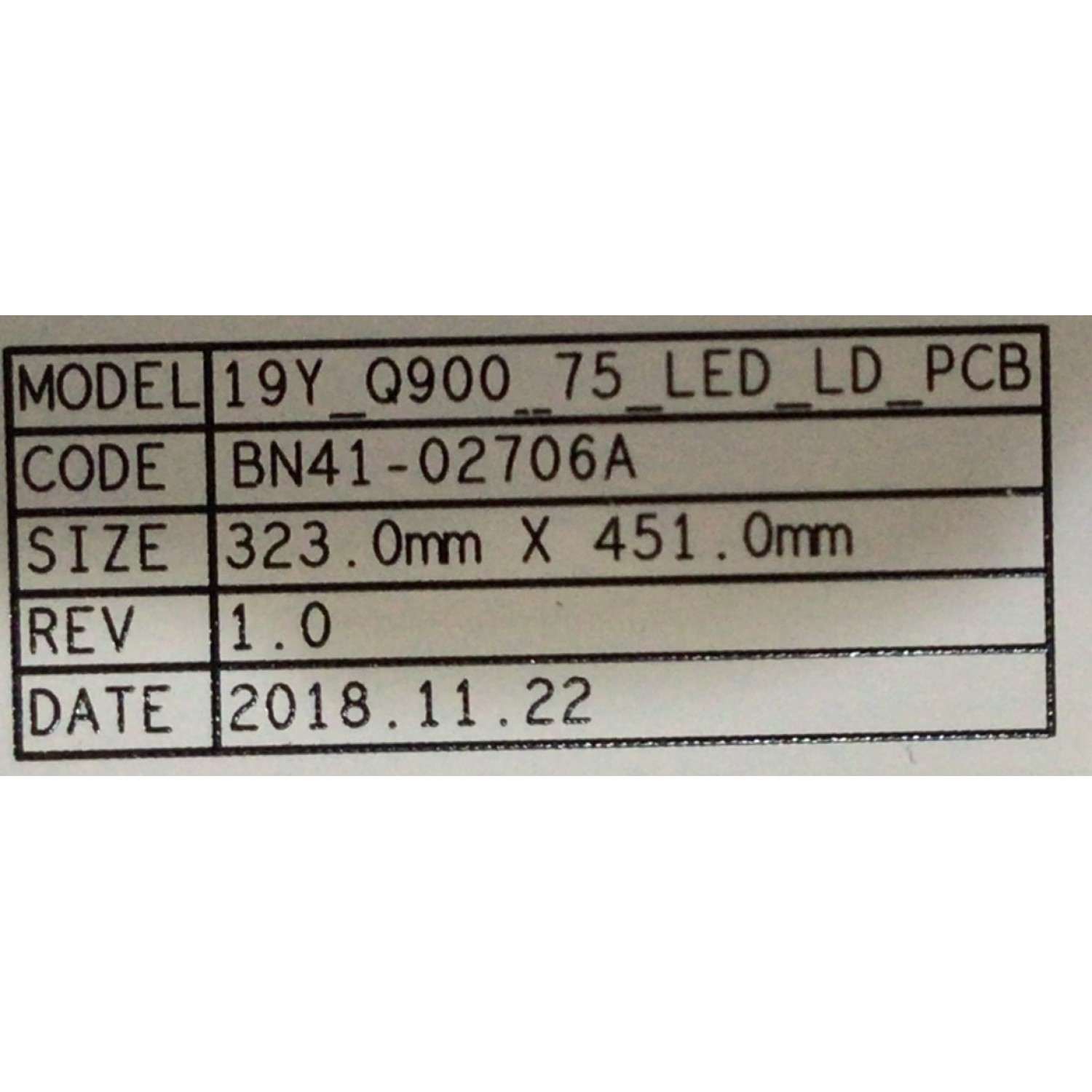 KIT DE LED'S PARA TV SAMSUNG ( 10 PZ ) / NUMERO DE PARTE BN41-02706A / BN97-15843A / 19Y_Q900_75_LED_LD_PCB / BN4102706A / BN9715843A / PANEL CY-TR075JLLV1H / MODELO QN75Q900RBFXZA FA01 / FM07 / FU10 / QN75Q9FNAFXZA AA01 - Imagen 4